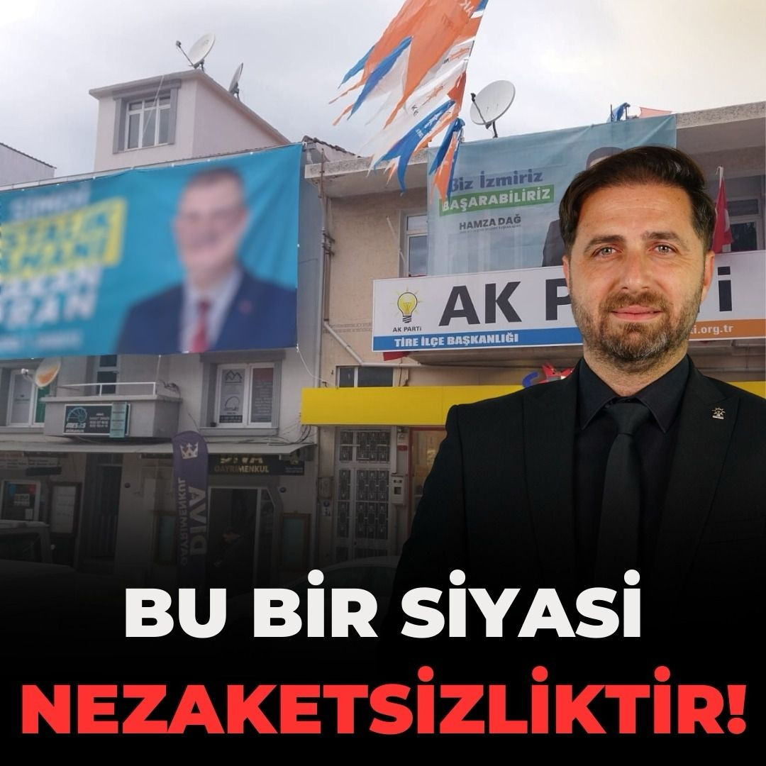 AK PARTİ TİRE İLÇE BAŞKANI KADİR UĞURLU 