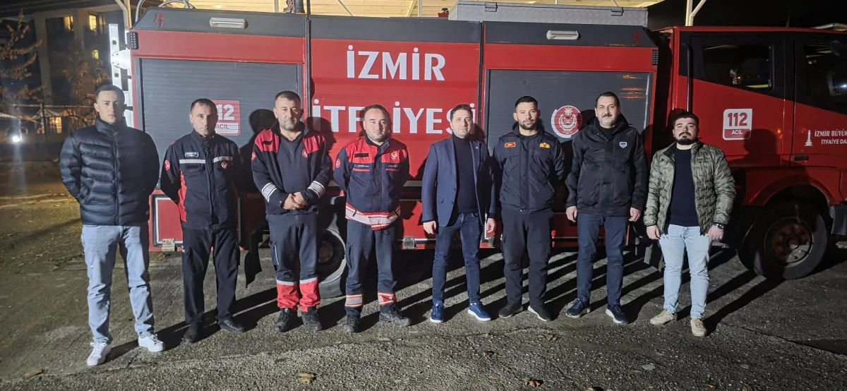 AK Parti Tire İl&ccedil;e Başkanı Kadir Uğurlu&rsquo;dan Yeni Yılın İlk Gecesinde Anlamlı Ziyaretler