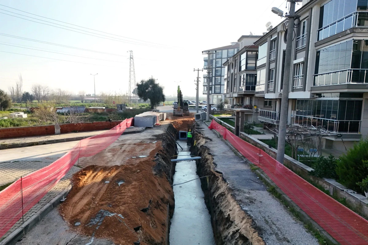 Atat&uuml;rk Mahallesi&rsquo;nin yağmur suyu sorunu tarihe karışıyor