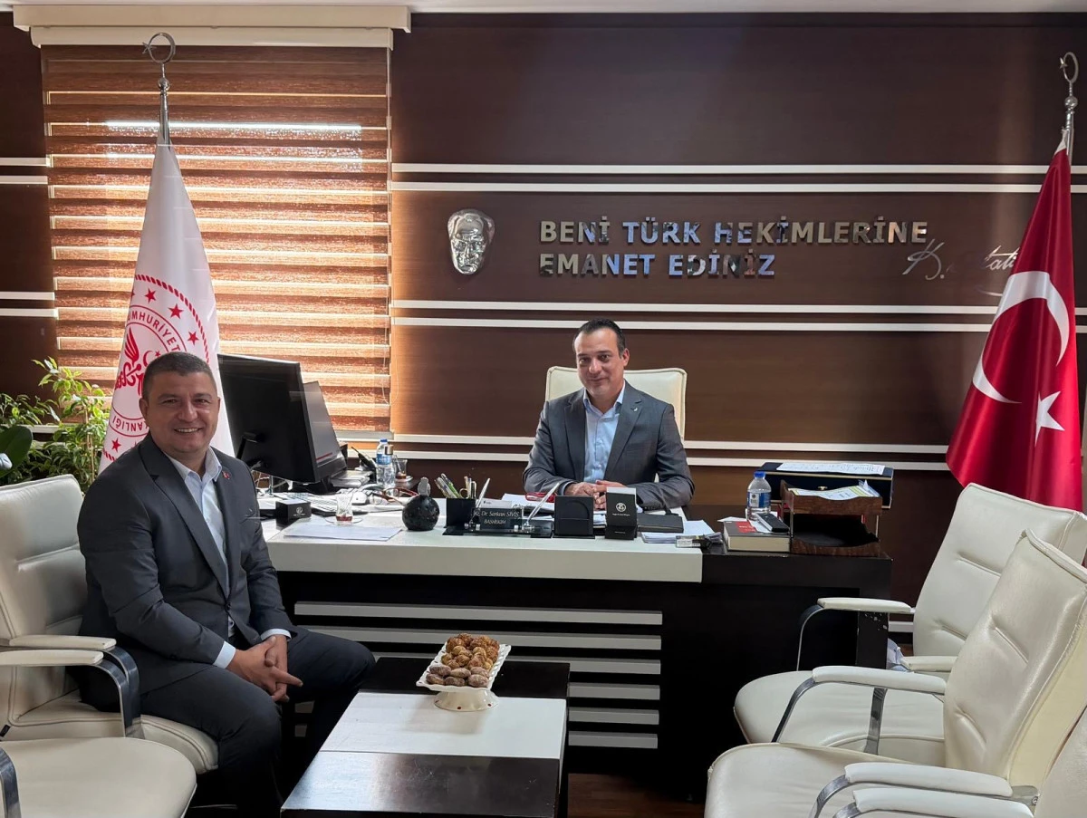 Başkan Okuroğlu&rsquo;ndan, Başhekim Siviş&rsquo;e ziyaret