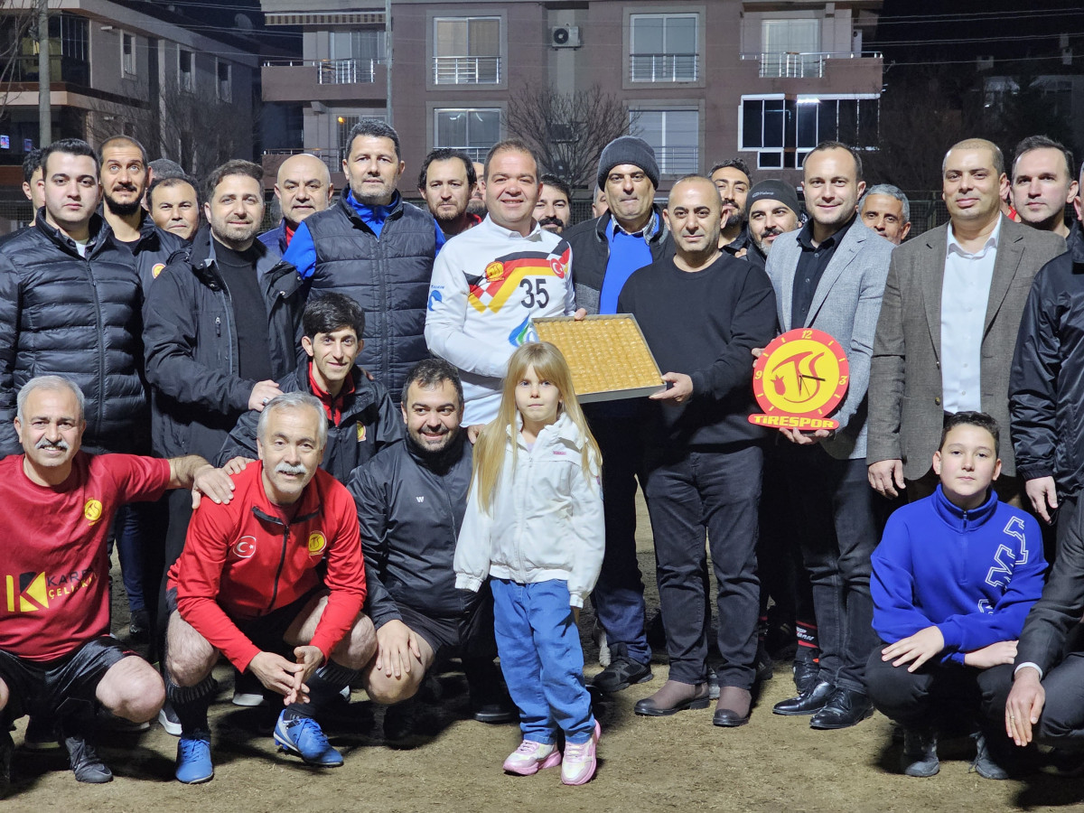 CUMHUR İTTİFAKI’NDAN TİRESPOR’A ZİYARET