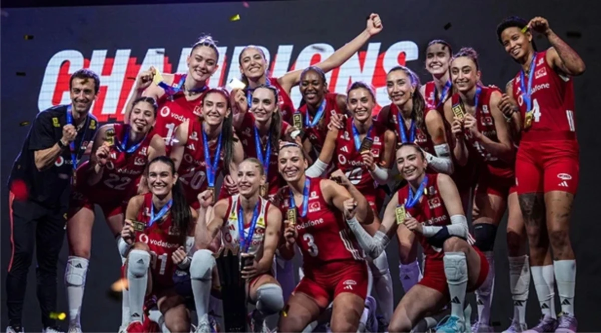 Filenin Sultanları VNL Şampiyonu! Kupa T&uuml;rkiye'nin