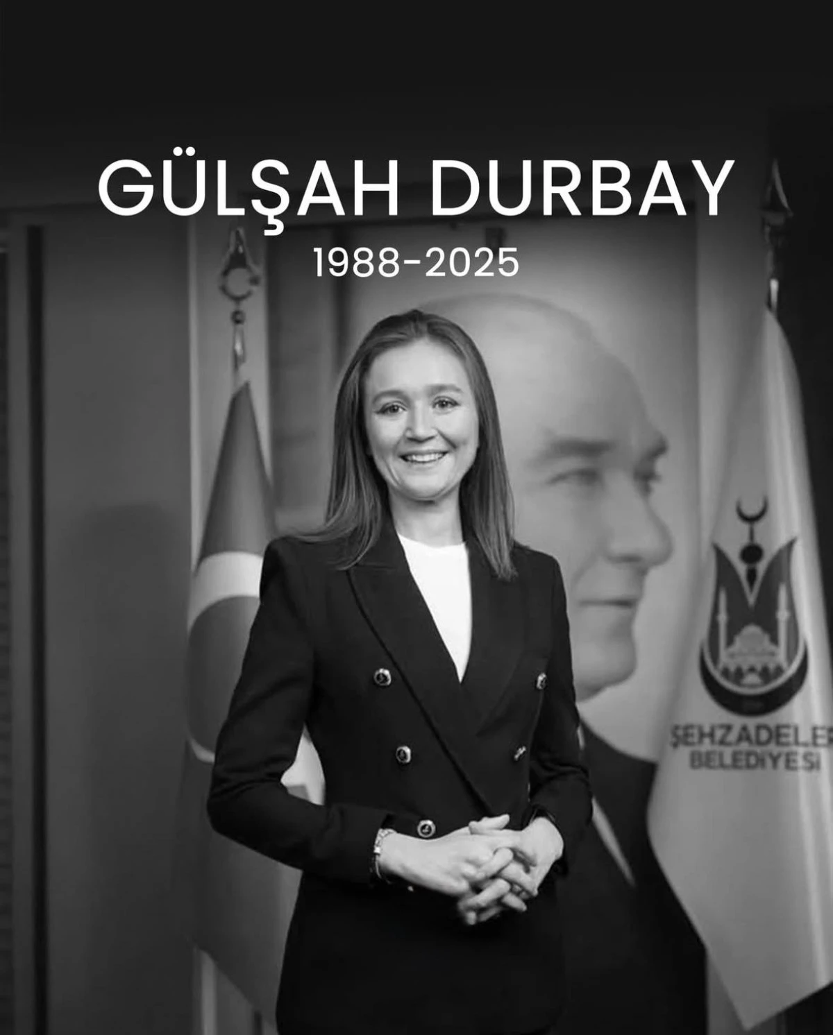 G&uuml;lşah Durbay, Manisa'da alkışlar ve g&ouml;zyaşlarıyla son yolculuğuna uğurlanıyor