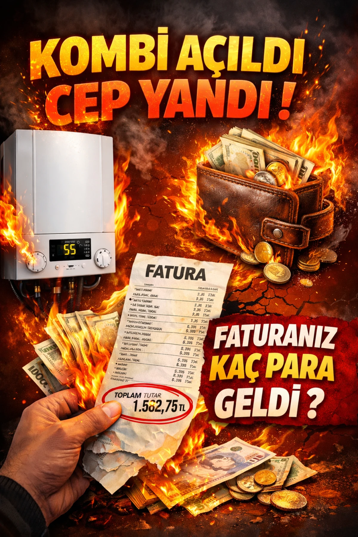 Kombiler A&ccedil;ıldı, Cepler Yandı: Vatandaş Gelen Faturalara İsyan Ediyor