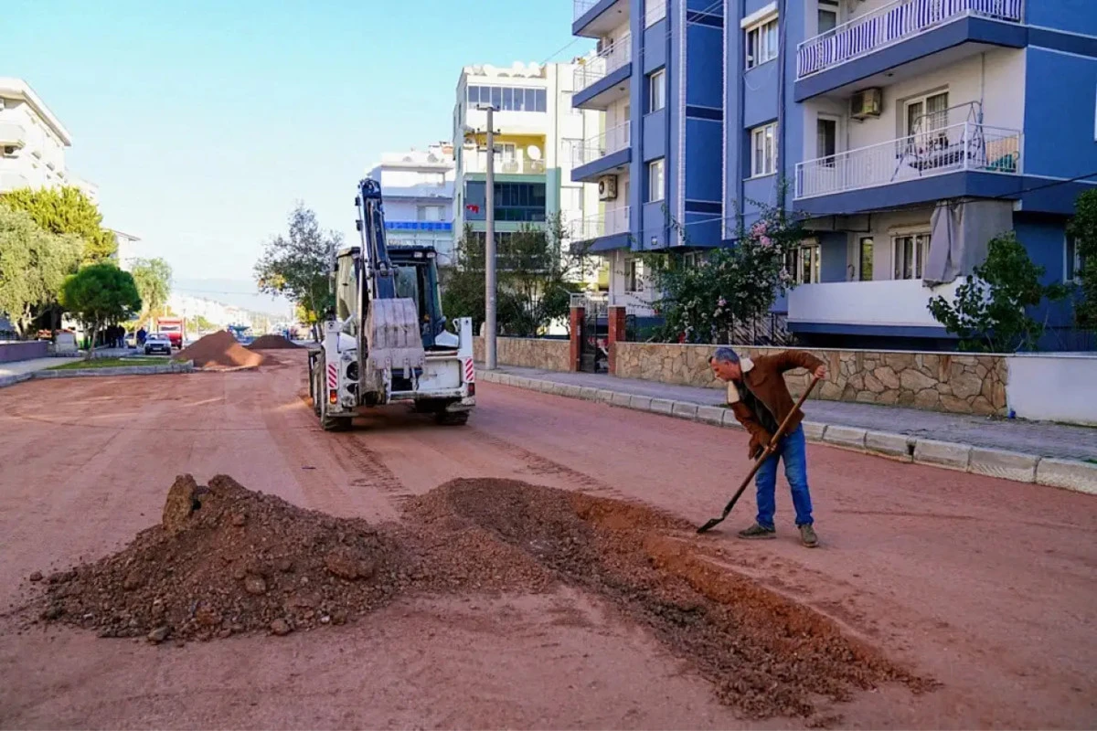 Rafet Saygılı Caddesi'nde Asfaltlama Başladı