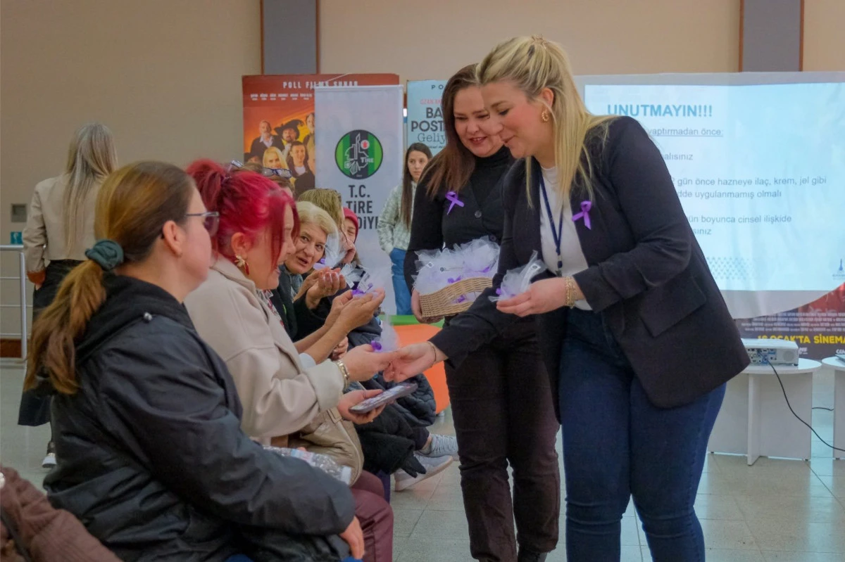 Rahim Ağzı Kanseri Farkındalık Eğitimi Tire&rsquo;de Ger&ccedil;ekleştirildi