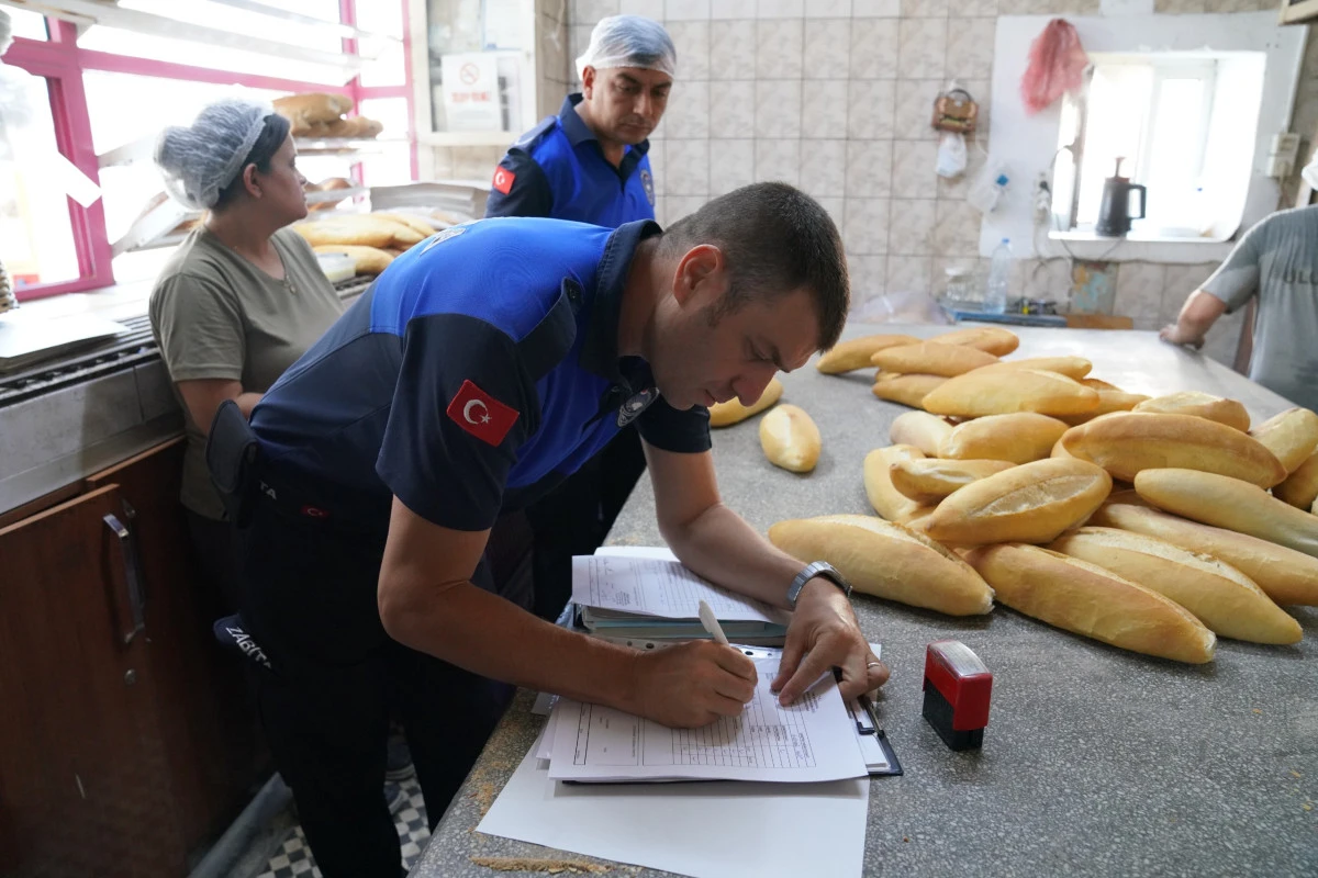Tire&rsquo;de fırın ve marketlere kapsamlı denetim