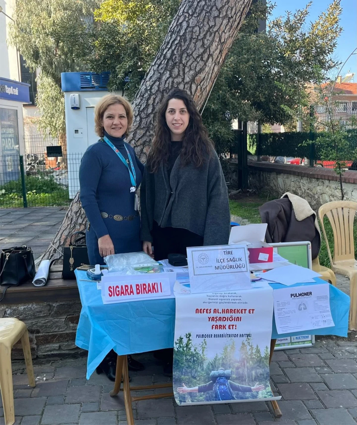 Tire&rsquo;de Solunum Sağlığı İ&ccedil;in Bilgilendirme Standı