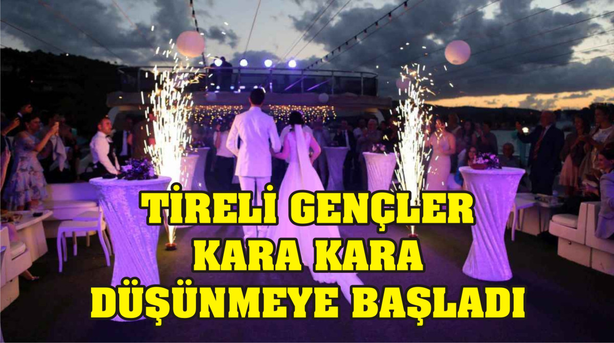 TİRELİ GENÇLER KARA KARA DÜŞÜNMEYE BAŞLADI