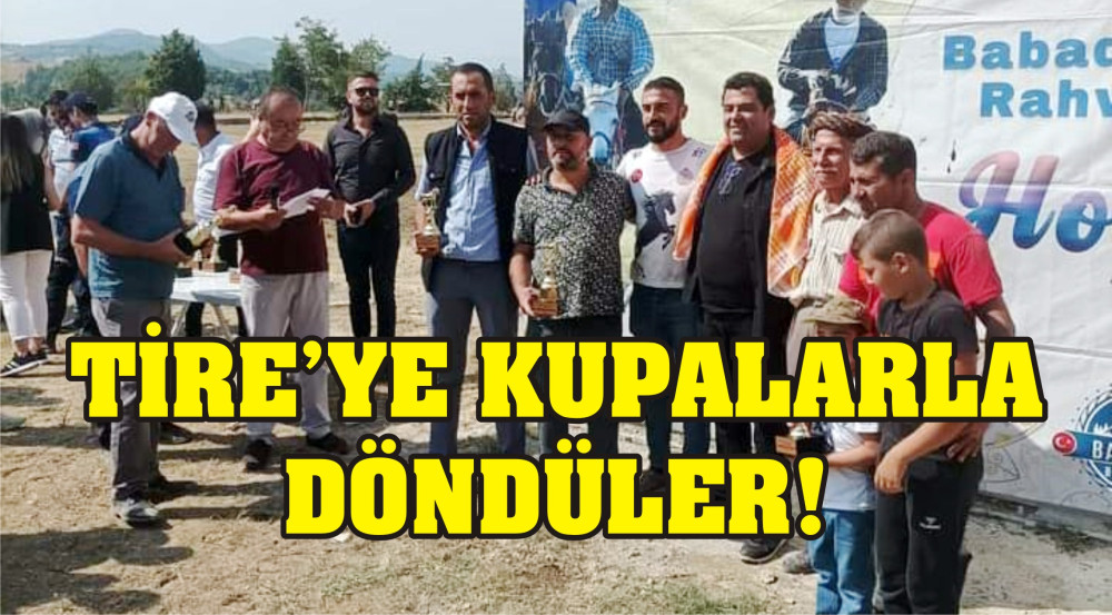 TİRELİ RAHVAN ATÇILAR BAŞARIYA KOŞUYOR