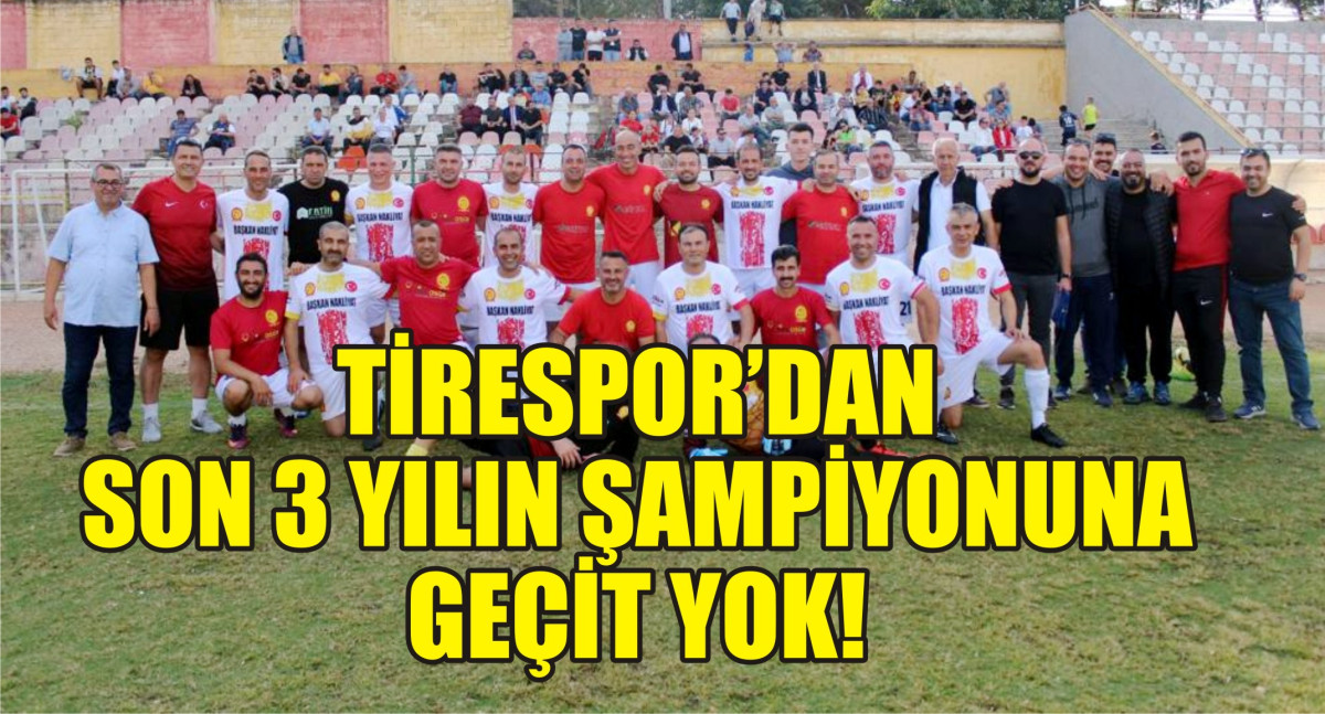 TİRESPOR MASTERLAR GALİBİYETİ KAÇIRDI